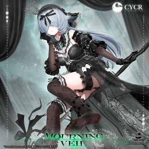🖤Mourning Veil🖤【髪型付き衣装 / 20アバター対応】