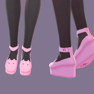 Pink Cat Dress Shoes