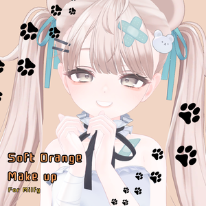 🍊Soft Orange🍊Make up For Milfy(ミルフィ)