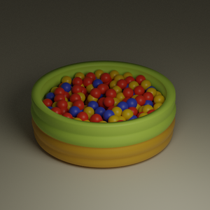 【3Dオブジェクト】ボールプール