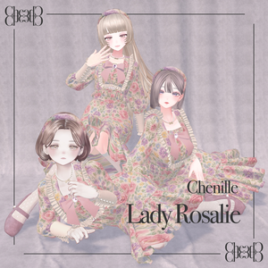 【VRChat】Lady Rosalie 3アバター対応