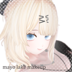 mayo lake makeup + Blendshape + lake eye texture 9colors