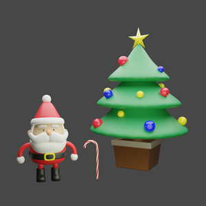 【３Dモデル】X'mas 小物類