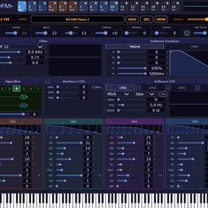 MewFM - YM2608 Emulated FM + SSG 16ch VSTi (Standalone版も同梱)