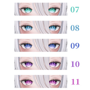 【MUMUS対応】Crystal Eye Texture 【11Color＋4Color】 缩略图 4