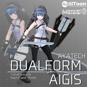 【ギミック付き3Dモデル】DualformAigis