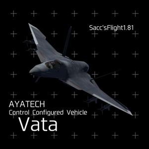 【VRChat】AYATECH Control Configured Vehicle Vata【Sacc's Flight 1.81】