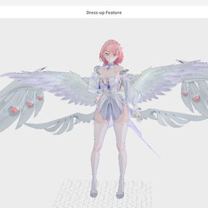 Remielle VRM,Vroid,PMX MMD Download