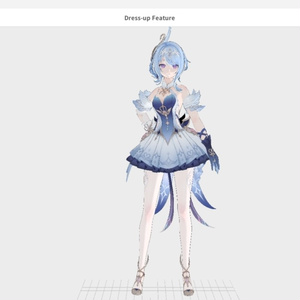 Odette VRM,Vroid,PMX MMD Download