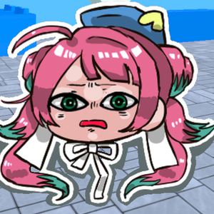 【VRM】紙製宝灯桃汁【VRChat対応】