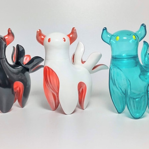 こおにボット 試作00号 (塗装済みソフビ人形) - molding mule - BOOTH