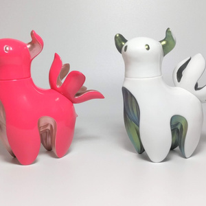 こおにボット 試作00号 (塗装済みソフビ人形) - molding mule - BOOTH