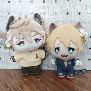 10cmぬい用・チェック柄フリースマフラー - 蝶々書房 - BOOTH