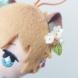 10cmぬい用・チェック柄フリースマフラー - 蝶々書房 - BOOTH