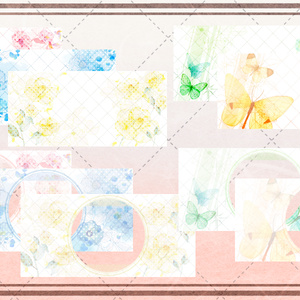 【ココフォリア素材】TRPG花蝶1