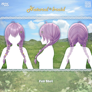 【14アバター対応】Natural braid hair☘️ 缩略图 24