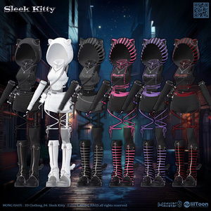 【12アバター対応】Sleek Kitty🐈‍⬛ 缩略图 22