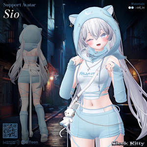 【12アバター対応】Sleek Kitty🐈‍⬛ 缩略图 14