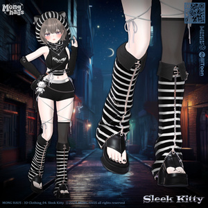 【12アバター対応】Sleek Kitty🐈‍⬛ 缩略图 16