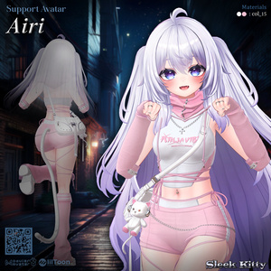 【12アバター対応】Sleek Kitty🐈‍⬛ 缩略图 6