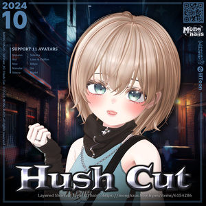 【12アバター対応】Hush Cut🐾 缩略图 3