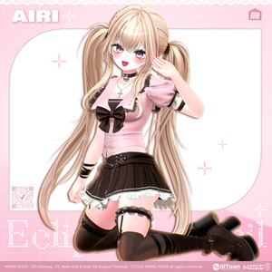 【15アバター対応】Eclipse Twintail🔔 缩略图 3