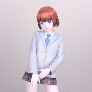 ペーパークラフト　立体ぬりえD012