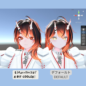「8月31日まで！期間限定無料」【BlendShape】『Rurune』"A bit cooler" Custom Face ＋ Expressions 「ルルネ用」顔 +表情 缩略图 5