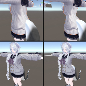 【無料・Free】Sailor Maiden SlimFit ブレンドシェイプ（Rurune用Mesh） 缩略图 3
