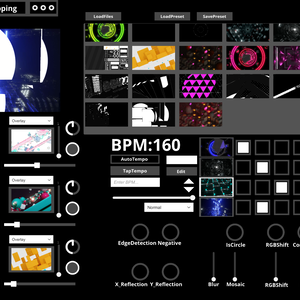 【VJソフト】SSS VJ Tool 【自動VJ : EarlyAccess】