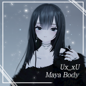  【舞夜-Maya】 𝐁𝐋𝐀𝐂𝐊♦ NAIL&MAKE UP PACK