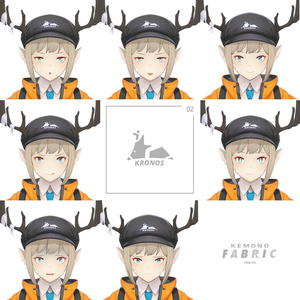 【VRC / VRM 対応3Dモデル】KRONOS ver4.02 缩略图 5
