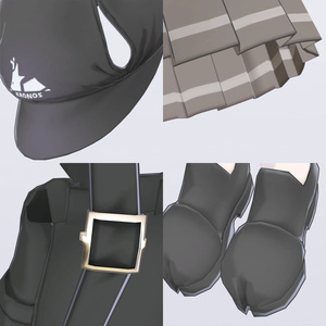 【VRC / VRM 対応3Dモデル】KRONOS ver4.02 缩略图 8