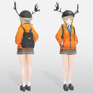 【VRC / VRM 対応3Dモデル】KRONOS ver4.00