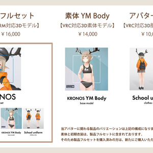 【VRC / VRM 対応3Dモデル】KRONOS ver4.02 缩略图 14