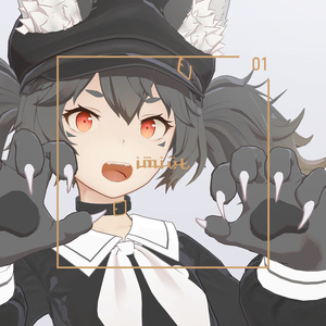 【VRC / VRM 対応3Dモデル】imiut ver3.01