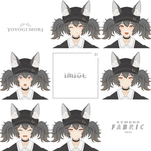 【VRC / VRM 対応3Dモデル】imiut ver4.05 缩略图 8