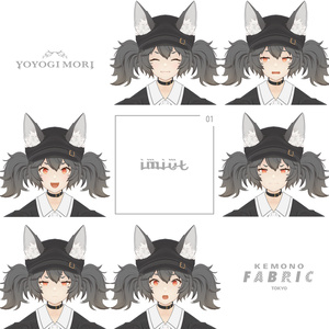 【VRC / VRM 対応3Dモデル】imiut ver4.05 缩略图 7