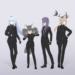【VRC / VRM 対応3Dモデル】白鳥 -Shiratori- ver4.09 缩略图 10