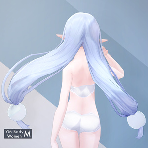 【VRC対応3D素体モデル】Notia YM Body ver4.01