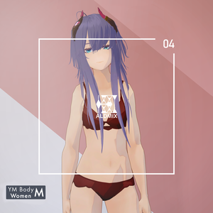 【VRC対応3D素体モデル】kei YM Body ver4.03
