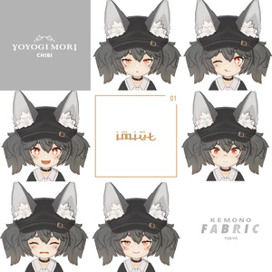 【VRC / VRM / Quest 対応3Dモデル】imiut CHIBI ver4.04 缩略图 8