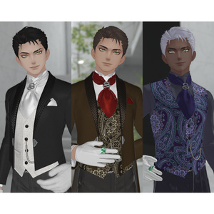 【VRC / VRM 対応3Dモデル】黒蛇 -Kurohebi- ver1.10 缩略图 14