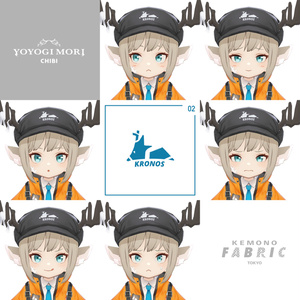 【VRC / VRM / Quest 対応3Dモデル】KRONOS CHIBI ver1.01 缩略图 5