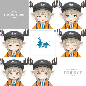 【VRC / VRM / Quest 対応3Dモデル】KRONOS CHIBI ver1.01 缩略图 6