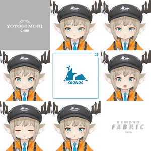 【VRC / VRM / Quest 対応3Dモデル】KRONOS CHIBI ver1.01 缩略图 7