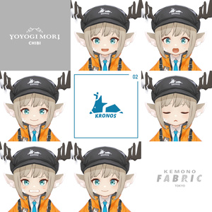 【VRC / VRM / Quest 対応3Dモデル】KRONOS CHIBI ver1.01 缩略图 8