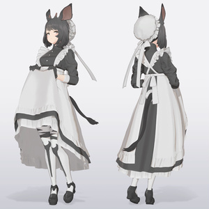 【VRC / VRM 対応3Dモデル】fille ange ver1.04 缩略图 3
