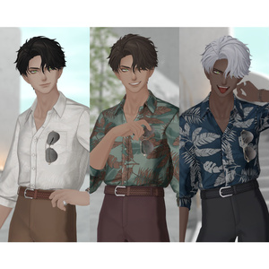 【VRC対応3D服飾モデル】FUYUMIDORI Resort Style ver1.00 缩略图 7