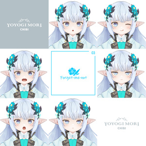 【VRC / VRM / Quest 対応3Dモデル】Notia CHIBI ver1.01 缩略图 7